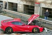 Accident Ferrari 812 Superfast