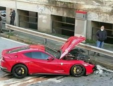 Accident Ferrari 812 Superfast