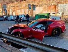 Accident Ferrari 812 Superfast