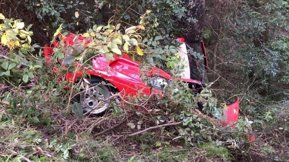 Accident Lamborghini Diablo