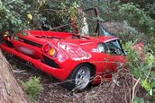 Accident Lamborghini Diablo