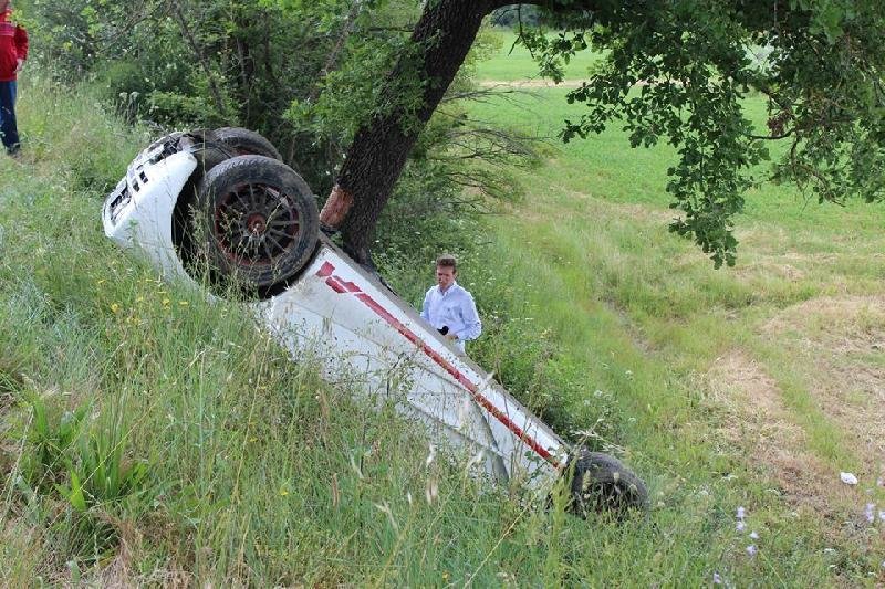 Accident McLaren F1