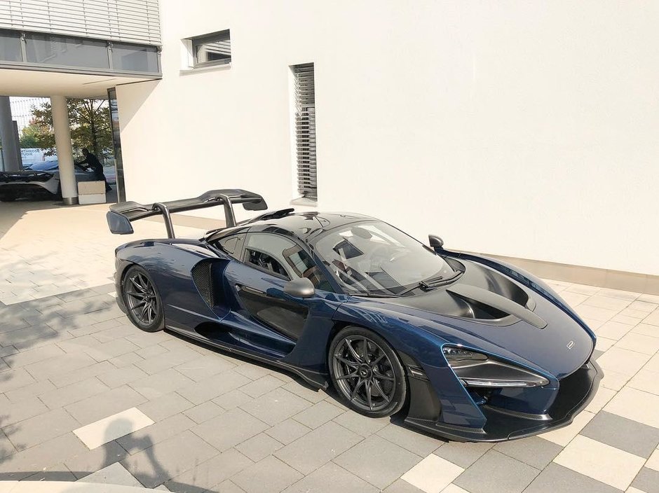 Accident McLaren Senna