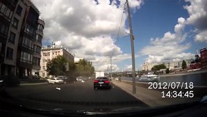 Accident Mercedes CL