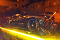 Accident Pagani Zonda F