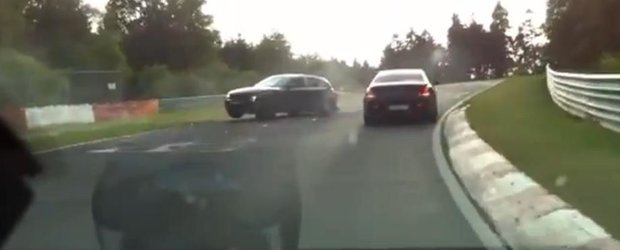 Accident spectaculos cu un BMW Seria 1 pe Nurburgring