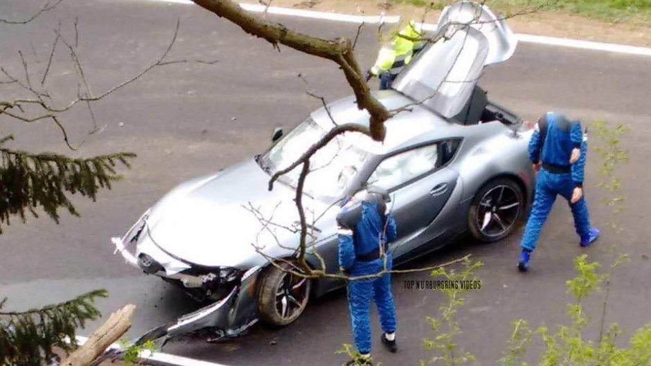 Accident Toyota Supra