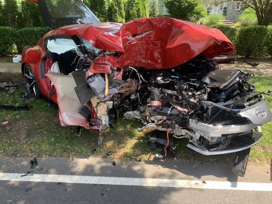 Accident Toyota Supra