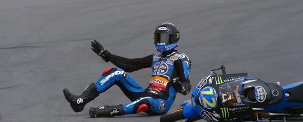 Accidentele din cadrul etapei de MotoGP de la Brno din acest week-end