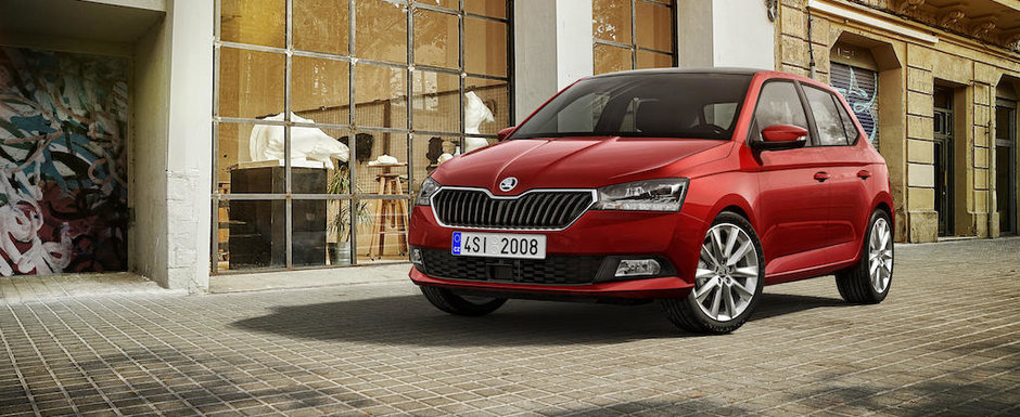 Aceasta este noua Skoda Fabia. Primele imagini oficiale au fost publicate in urma cu doar cateva momente