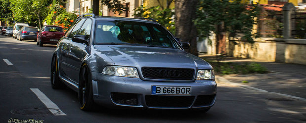 Acest Audi RS4 de 540 cp din Bucuresti le face cinste celor din BOR