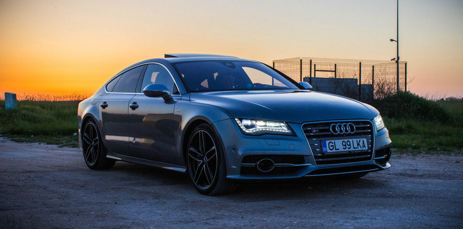 Acest Audi S7 din Galati are acum 600 cp si se aude ca un tsunami Acest Audi S7 din Galati are acum 600 cp si se aude ca un tsunami