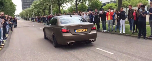 Acest BMW M5 are nevoie de numai cinci secunde sa te dea pe spate