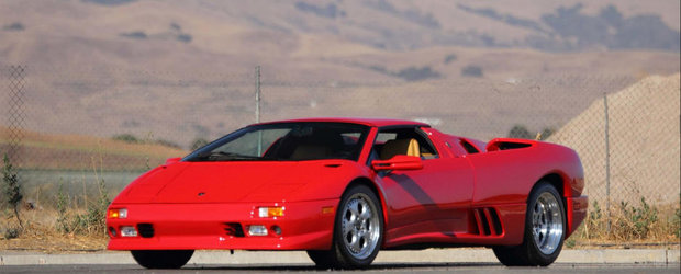 Acest Lamborghini Diablo i-a apartinut unui campion mondial. Uite cat costa azi una dintre cele mai reprezentative masini ale anilor 90