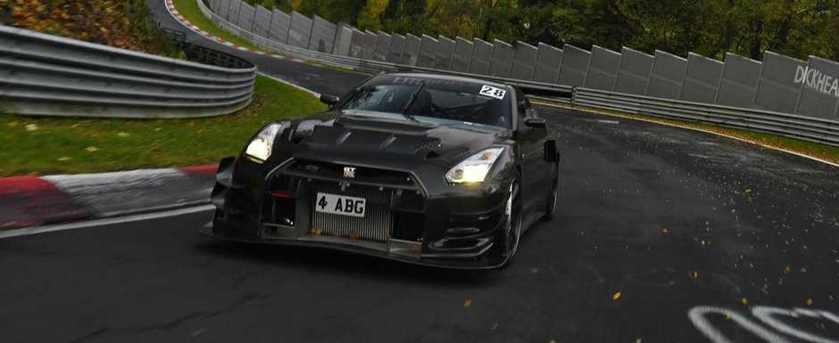 Acest Nissan GT-R de peste 1.000 de cai vrea sa devina cea mai rapida masina de pe Nurburgring
