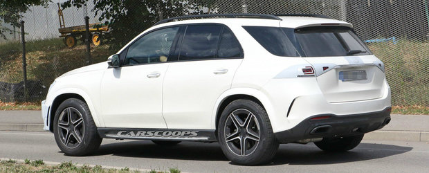 Acesta e noul Mercedes GLE. SUV-ul german a iesit pe strazi aproape necamuflat