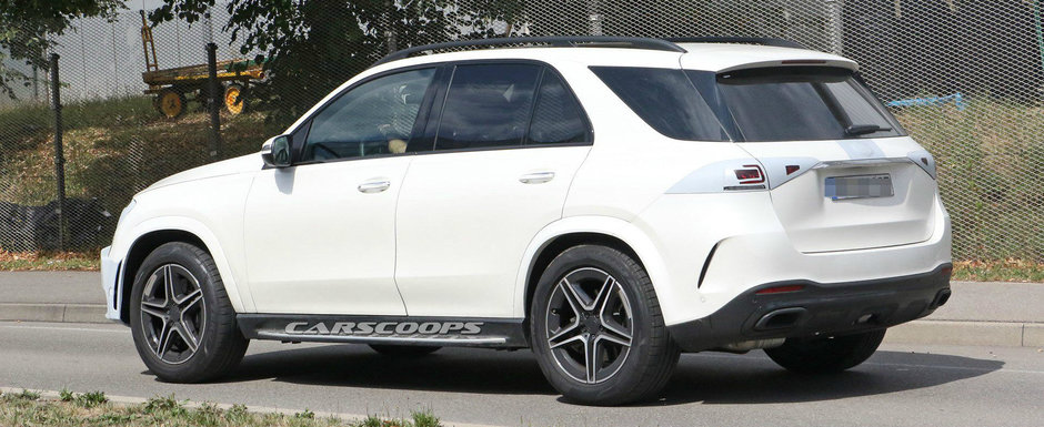 Acesta e noul Mercedes GLE. SUV-ul german a iesit pe strazi aproape necamuflat