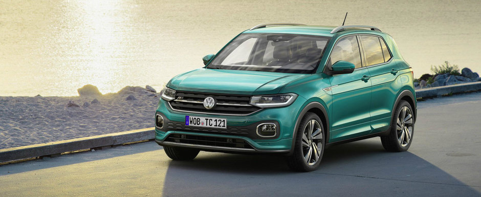 Acesta este cel mai mic SUV din gama Volkswagen. Fa cunostinta cu noul T-Cross