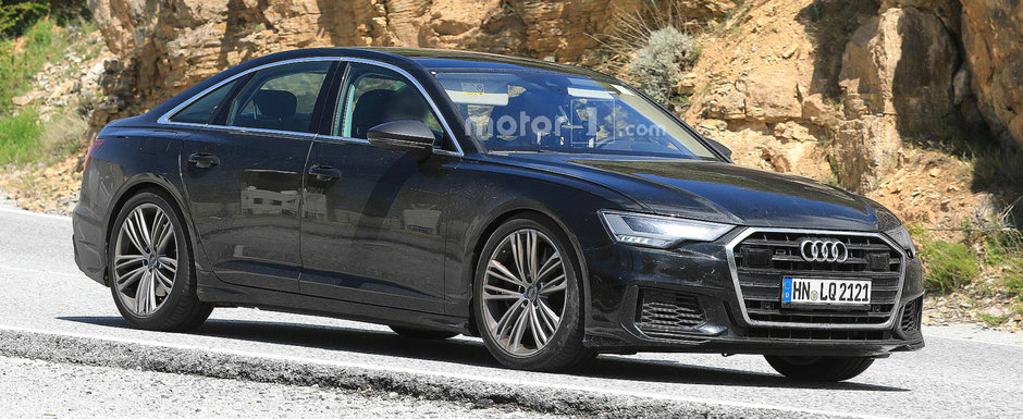 Acesta este noul Audi S6. Modelul german a iesit pe strazi complet necamuflat