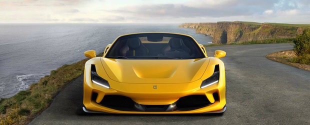 Acesta este noul FERRARI F8 Spider: V8 twin-turbo, 720 CP si 0-100 km/h in 2.9 secunde