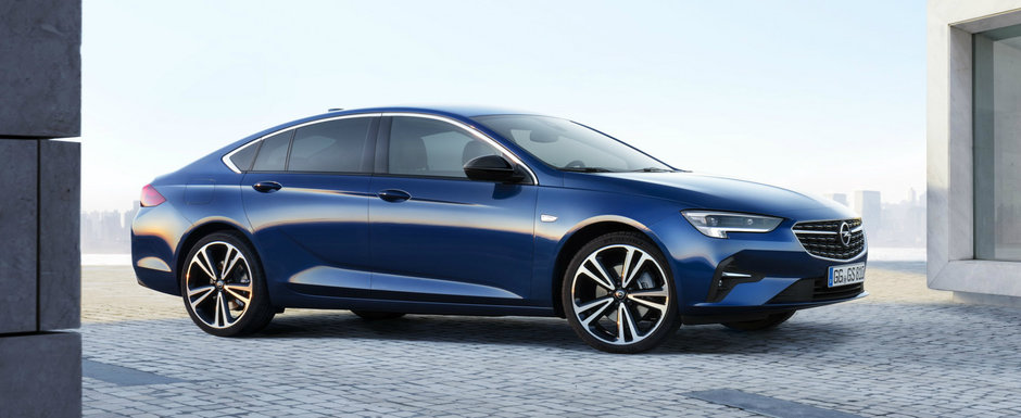 Acesta este noul OPEL INSIGNIA facelift. Modificari subtile de design si motoare frantuzesti