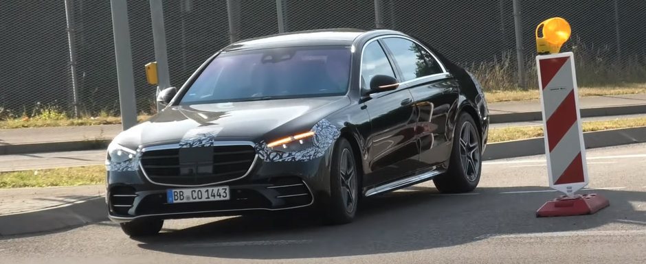 Acesta este noul S-Class. Mercedes l-a scos pe strazi aproape necamuflat Acesta este noul S-Class. Mercedes l-a scos pe strazi aproape necamuflat