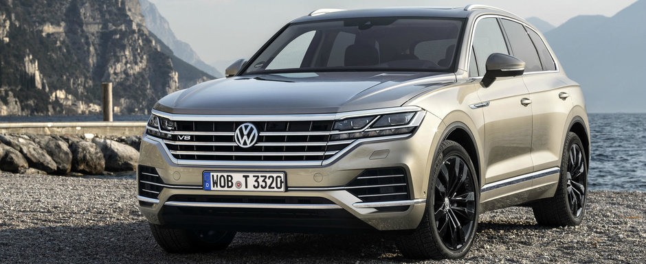 ACESTA ESTE NOUL TOUAREG V8 TDI! Volkswagen a publicat acum toate informatiile si fotografiile oficiale