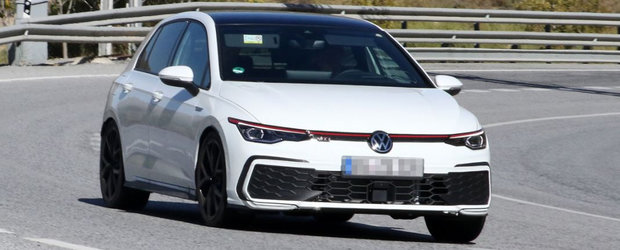 Acesta este noul Volkswagen Golf GTI Facelift! Hot-hatch-ul nemtilor a iesit pe strazi complet necamuflat