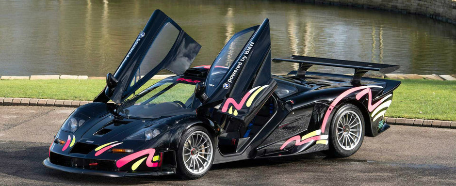 Acesta nu este un McLaren F1 obisnuit ci este unicul F1 GTR Longtail de strada. Si acum a fost scos la vanzare