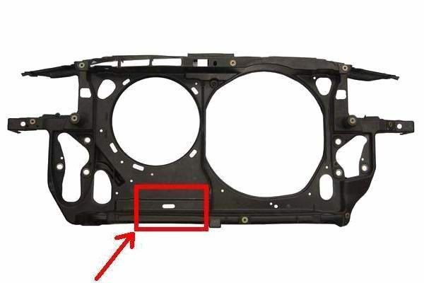 Acoperire fata VW PASSAT Variant (3B6) (2000 - 2005) QWP 9653 532 piesa NOUA