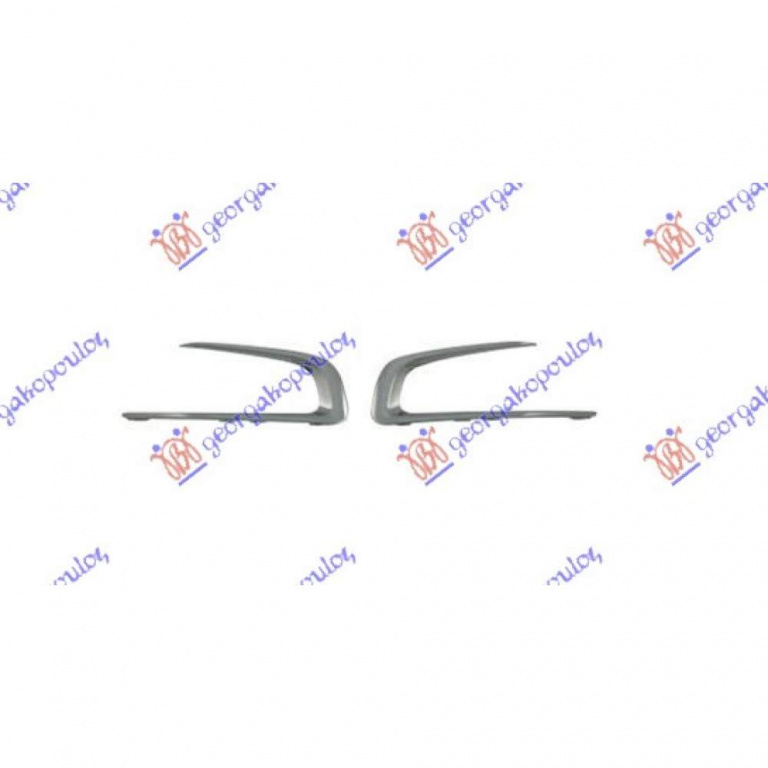 Acoperire Proiector/Grila - Peugeot 2008 , 9802472580
