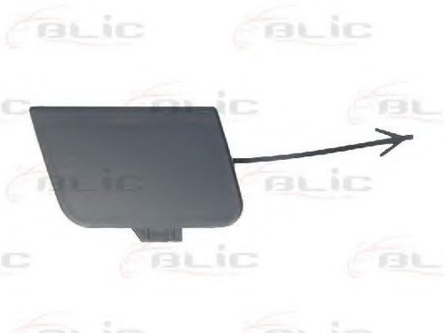 Acoperire tampon,sistem de remorcare AUDI A3 Sportback (8PA) (2004 - 2013) BLIC 5513-00-0026920P pie...