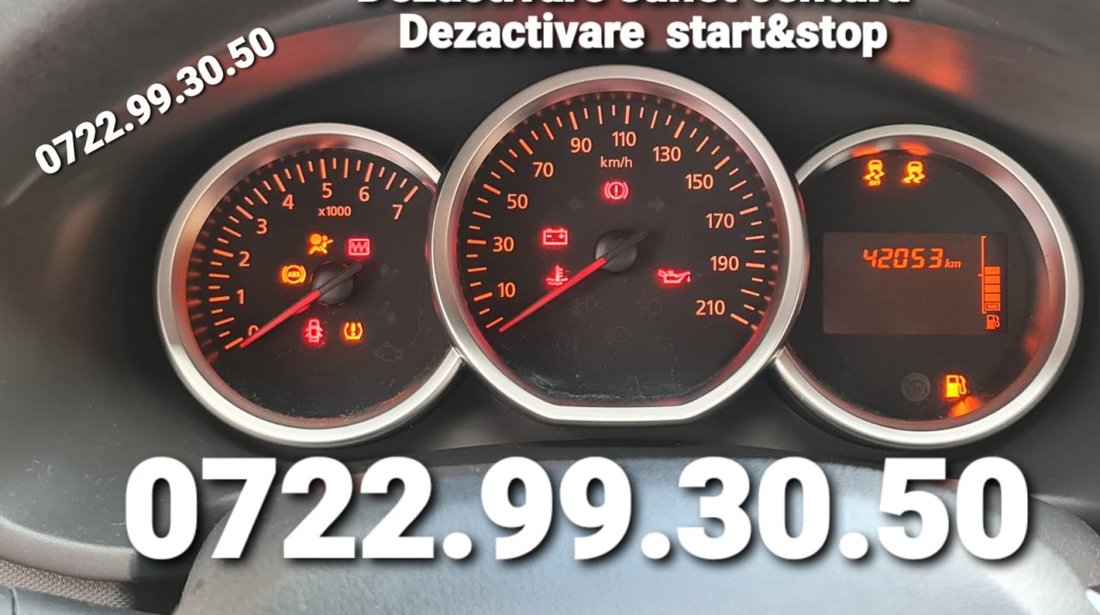 ACTIVARE / DEZACTIVARE FUNCTII CODARE DACIA Logan Sandero Duster MONTEZ CAMERA VIDEO REVERSE MARSARI