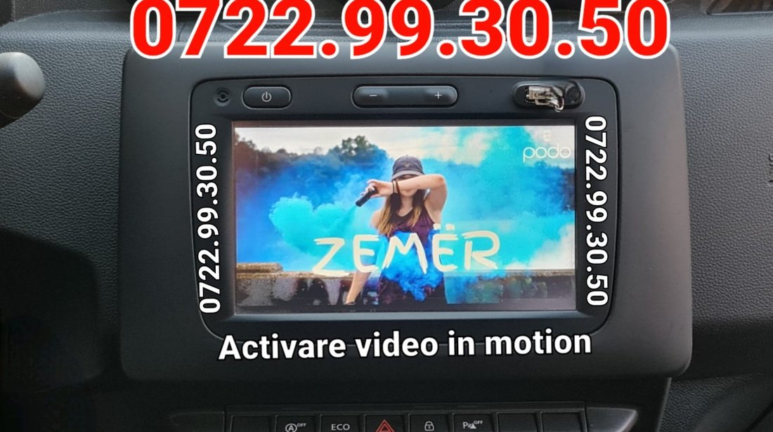 ACTIVARE / DEZACTIVARE FUNCTII CODARE DACIA Logan Sandero Duster MONTEZ CAMERA VIDEO REVERSE MARSARI