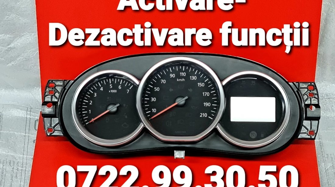 ACTIVEZ FUNCTII DACIA CODARE DEZACTIVARE Duster Logan Sandero Dokker Lodgy RENAULT CLIO.4