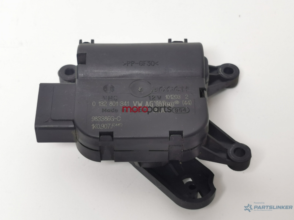 Actuator/motoras clapeta aer AC VOLKSWAGEN GOLF V 1K1 2003 - 2009 2.0 TDI 16V BKD, VOLKSWAGEN PASSAT CC 357 2008 - 2012 VAG 0132801341 1K0907511B