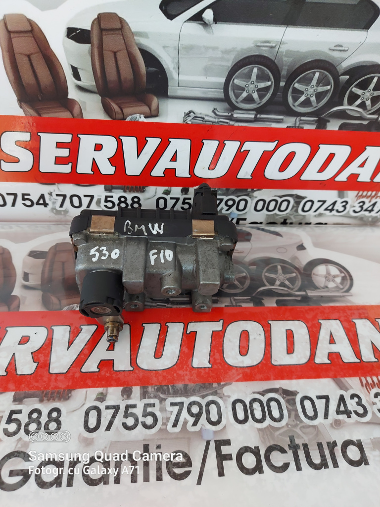 Actuator turbina BMW Seria 5 (2003-2010) [E60] 3.0 Motorina 2010, 6NW009543 / 763797
