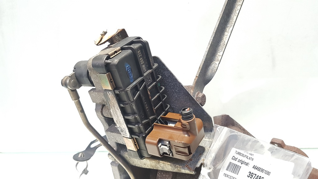 Actuator turbo, Mercedes Clasa C (W204) 2.2 cdi, OM646811, 6NW009228 (pr:199144)