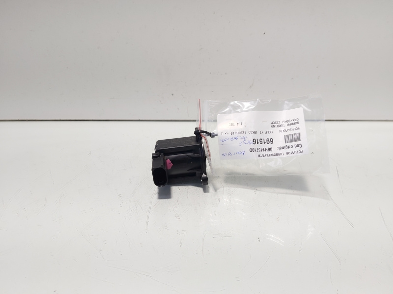 Actuator turbosuflanta, cod 06H145710D, Vw Golf 6 (5K1) 1.4 TSI, CAX (id:691516)