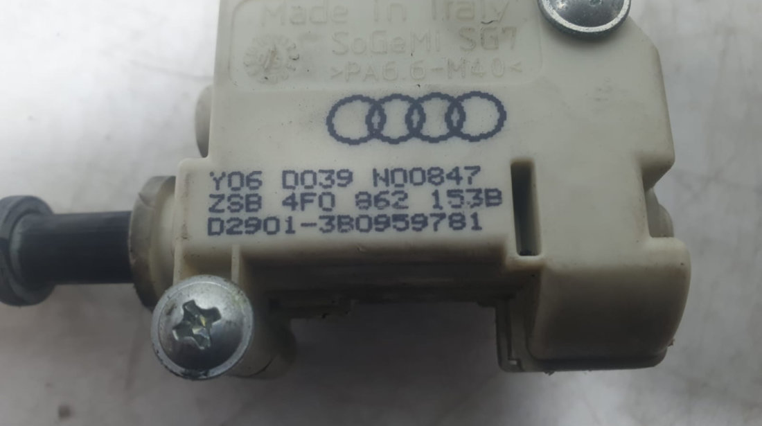 Actuator usita rezervor 4f0862153b Audi A6 4F/C6 [2004 - 2008]