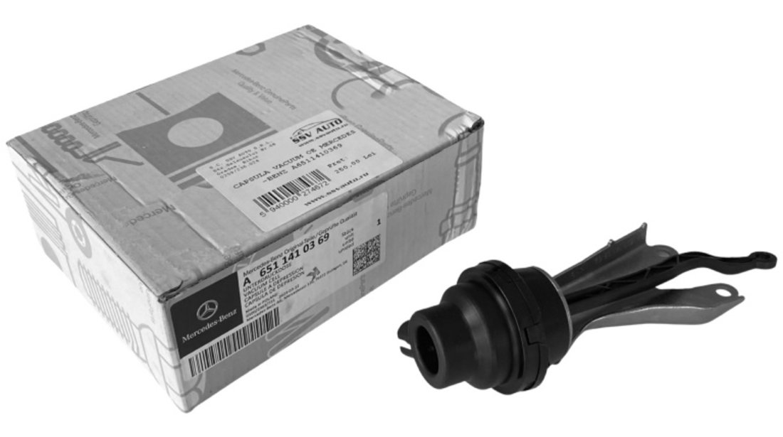 Actuator Vacuumatic Supapa Bypass-EGR Oe Mercedes-Benz Sprinter 2 2006→ A6511410369