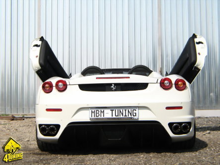 Actul 1 din sonetul MBM:  Ferrari F430 Spider - Lambo style