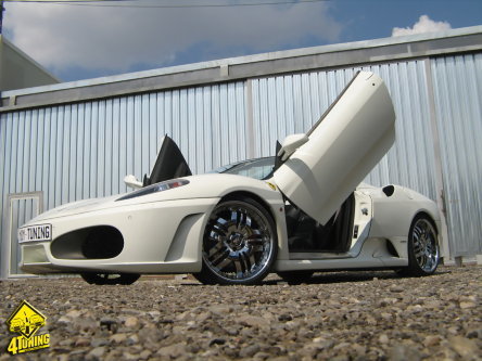 Actul 1 din sonetul MBM:  Ferrari F430 Spider - Lambo style