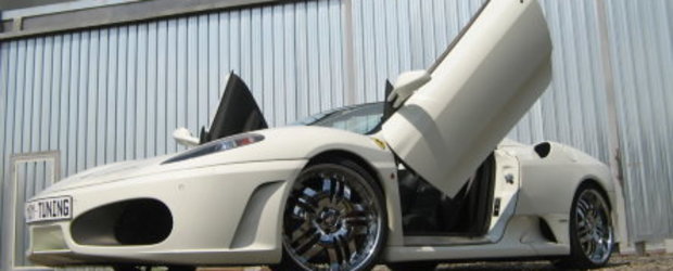 Actul 1 din sonetul MBM:  Ferrari F430 Spider - Lambo style