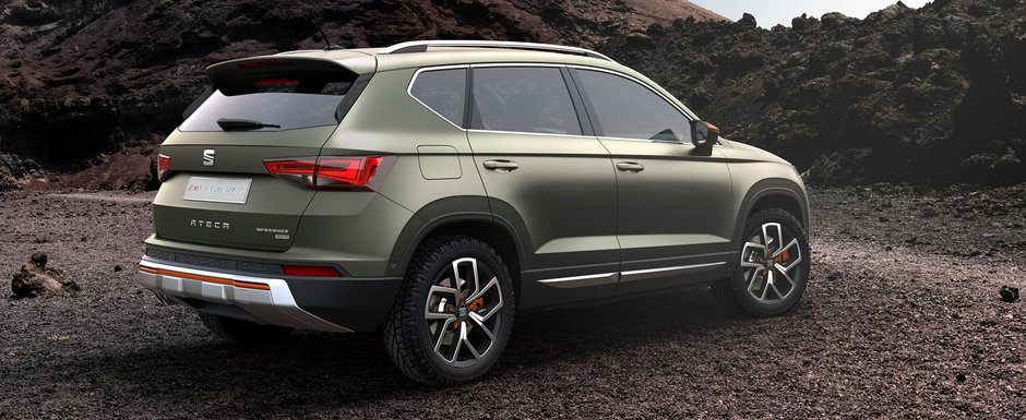 Acum e doar un concept, insa curand il va putea cumpara oricine. Iata cum arata noul SEAT Ateca X-Perience Acum e doar un concept, insa curand il va putea cumpara oricine. Iata cum arata noul SEAT Ateca X-Perience