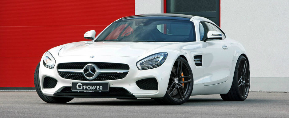 Acum este cel mai puternic AMG GT de la Mercedes. A primit 610 cai si 755 Nm cuplu de la G-Power