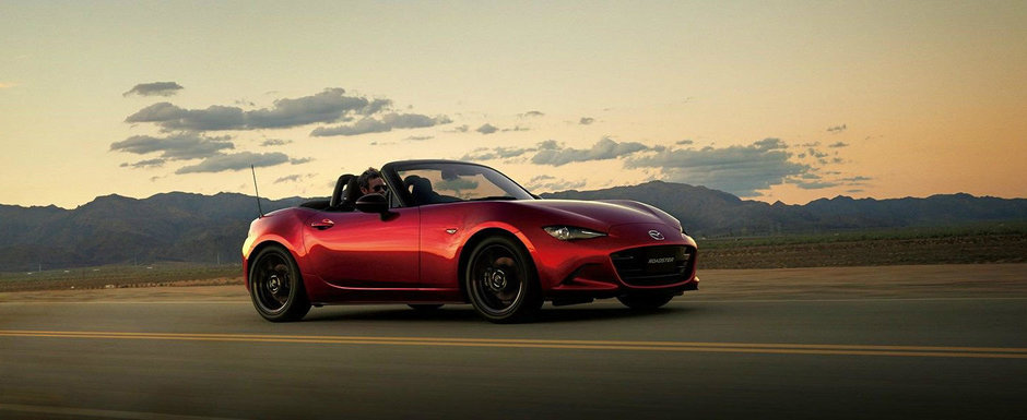 Acum este momentul sa-ti iei o Mazda MX-5. Modelul 2019 a fost lansat cu 184 de cai si limitare la 7.500 rpm Acum este momentul sa-ti iei o Mazda MX-5. Modelul 2019 a fost lansat cu 184 de cai si limitare la 7.500 rpm