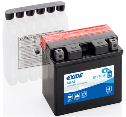 Acumulator Agm (*acid) +dr Exide ETZ7-BS