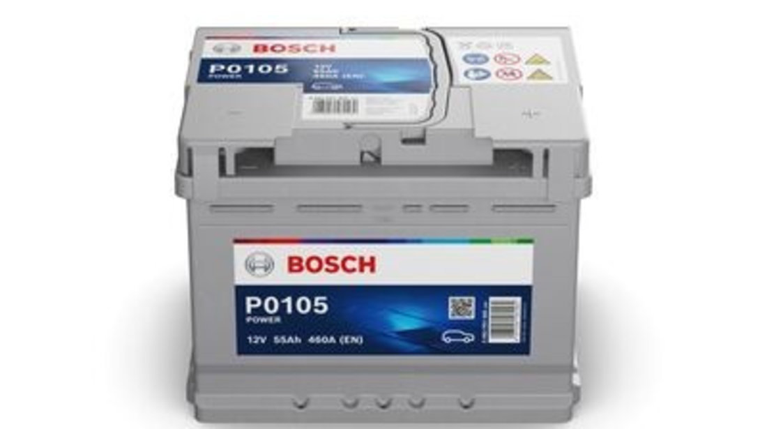 Acumulator baterie auto BOSCH Power 55 Ah 460A 0 092 P01 050 piesa NOUA