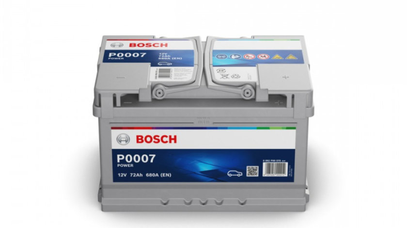 Acumulator baterie auto BOSCH Power 72 Ah 680A 0 092 P00 070 piesa NOUA